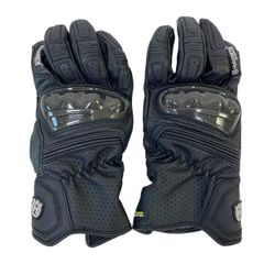 【美品】 ハスクバーナ バイク グローブ Husqvarna PILEN GLOVES Lサイズ　黒系　ブラック系　14430-60