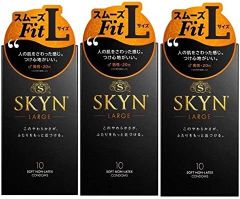 SKYN スキン オリジナル アイアール コンドーム ラージ Lサイズ 10個入×3箱セット 4902510180097