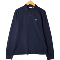 古着 ラコステ LACOSTE CLASSIC FIT 長袖 ポロシャツ 5 メンズL相当/eaa568040