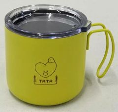 [중고] 머그컵·탕만 TATA(부이)스테인리스머그 [[BT21 카페] ~Relaxing Holiday~]
