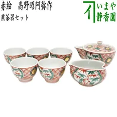 中国美術 乾隆年製 煎茶器揃 急須 煎茶盆 煎茶碗 12客 色絵粉彩花草桃図