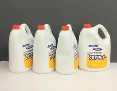 【未使用品】花王　プロワン Newフロアクリーナー(微香)　4.5L　4本　まとめ売り