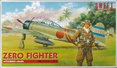 Amazon | スイート 1/144 零戦21型 空母戦闘機隊 プラモデル