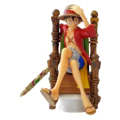 【中古】トレーディングフィギュア モンキー・D・ルフィ(キング/白台座) 「ワンピース チェスピースコレクションR Vol.2」