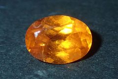 天然スペサルティンガーネット ルース 1.200ct 約5mm×7mm　ソーティング付き！