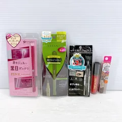 ◆アイライナー　マスカラ　グロス　まとめて　5点セット