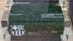 限定品 バルセロナ カンプノウの芝 FCバルセロナ カンプノウの芝 （マグネット）