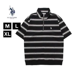 新品 未使用 U.S. POLO ASSN. / ユーエスポロアッスン 別注 コラボ オーバーサイズ ハーフジップ 半袖 Tシャツ 【215040】PLM31217 19*10