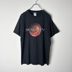 【Mサイズ】古着 00s SERENITY セレニティー 2005 映画 ムービー Tシャツ 海外ドラマ ブラック