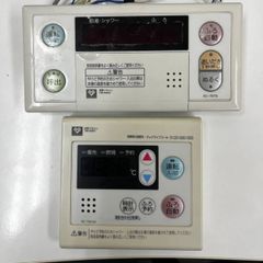 大阪ガス　給湯器　RC-7601M・RC-7671S　浴室と台所の中古リモコンセット