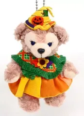 【中古】ぬいぐるみ シェリーメイ(ダッフィーのハロウィーン/オレンジ) ぬいぐるみバッジ 「ディズニー・ハロウィーン2014」 東京ディズニーシー限定
