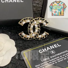 【今日特価】Chanel シャネル ヒットモデル ブローチ