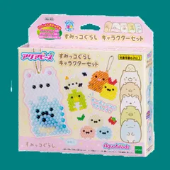 【人気商品】AQ-303 キャラクターセット】 混合カラー 【すみっコぐらし ビーズセット 別売り キャラクター アクアビーズ 円形 プラスチック エポック(EPOCH)
