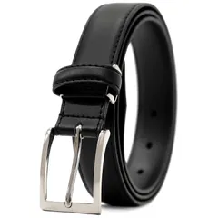 【新品】 [BEEL] ベール ベルト 両面牛革 メンズ レディース ビジネス カジュアル 大きいサイズ シンプルで使いやすい プレーン ブラック 0