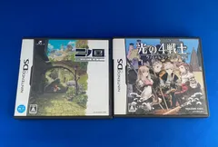 DS 任天堂　二ノ国〜漆黒の魔導士〜/光の4戦士〜ファイナルファンタジー外伝〜 2点セット　ゲームソフト