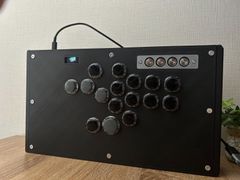 右手24mm仕様 軽量アーケードコントローラー 右手24mm仕様 アーケードコントローラー 鵤 (ジャンプボタン搭載