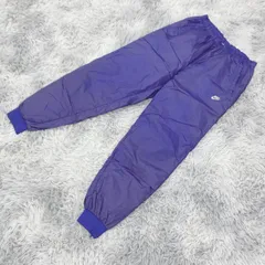 【NIKE】ナイキ シャカシャカパンツ ナイロン  (L)  カジュアル  防寒  一点もの  メンズ  紫系  パープル 【送料無料】