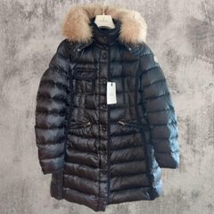 新品同様MONCLER モンクレール ブラック 2 ロングダウンコートQRタグ付 