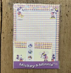 ミッキー＆ミニー　レターセット
