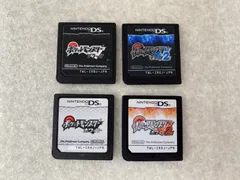 ポケットモンスター　ホワイト・ブラック・ホワイト2・ブラック2 　　DSソフト4点