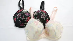 【２枚セット ワコール　マタニティ 産前産後用 LOUANORE ルアノ－ル キレイにみえてやさしいブラ　ワイヤーあり　ブラジャー Wacoal E65 型番：MBY591 カラー：BL/CR】