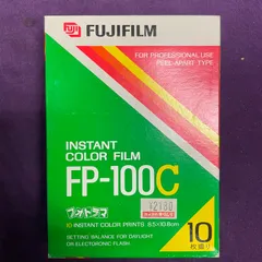 富士フィルム インスタント カラーフィルム FP-100C 10枚撮り 期限切れ