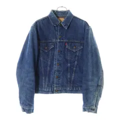 Levi's (リーバイス) 60‐70s VINTAGE 70505 4th BIG E DENIM JACKET ボタン裏刻印521 フォース ブランケット デニム トラッカー ジャケット インディゴ