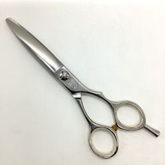 【ロイヤルマスターROYAL MASTER】WILLOW MO60 ドライカット シザー メガネ 理容 美容ハサミ 美容師 理容師 右利き 6インチ 中古 sc1904