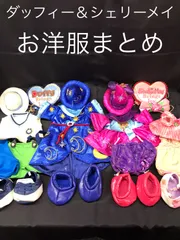 C3【USED】ダッフィー＆シェリーメイ　お洋服まとめ　ディズニーシー　10周年　魔法使い