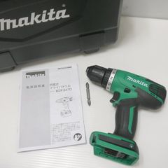 マキタ 充電式ドライバドリル MDF347D 未使用 14.4V Light 30Nm ドリルドライバー ドライバードリル makita≡DT5956
