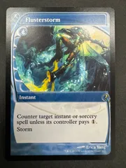 MTG 狼狽の嵐 英語 ジャッジプロモ foil ② Foil】《狼狽の嵐/Flusterstorm》(ジャッジ褒賞)[流星マーク] 青