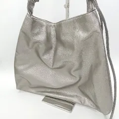 ◇ Θ AUNT MARIE'S アントマリーズ トートバッグ シルバー系 レディース E  【1506300024849】