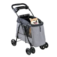 犬　猫　ペットカート GEX 今日までの値下げです ジェックス わんわんカート 中型犬用 (犬用キャリーバッグ