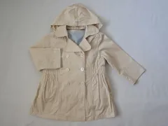 ファミリア familiar アウトレット 子供服 女の子 110cm スプリング コート アウター 2way ベージュ 春 秋 ★3 アウター キッズ 中古 リサイクル
