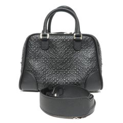未使用LOEWEリピート アナグラム黒アマソナ 75バッグ ロエベ