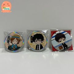 카다치 오와라 귀등의 냉철 캔 배지 완성 현세 휴가 [3개 세트]