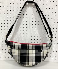 ハンドメイド＊ラウンドショルダー タータンチェック(905)