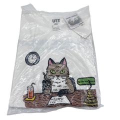 【未使用タグ付き】ユニクロ　村上春樹　村上RADIO コラボTシャツ　XLサイズ