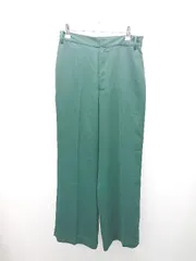 ◇ LOWRYSFARM ローリーズファーム ハイウエスト 綺麗め スラックス サイズ表記なし グリーン レディース E  【1304210003882】