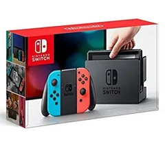【中古】(非常に良い)Nintendo Switch 本体 (ニンテンドースイッチ) 【Joy-Con (L) ネオンブルー/ (R) ネオンレッド】(キャンペーンプリペイド番号なし)