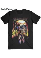 Megadeth：Flaming Vic Tシャツ