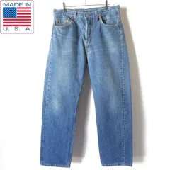 1992年製 USA製 リーバイス501 ヒゲ落ち ジーンズ 実寸W33 L28 90s アメリカ製 ジーパン デニム ビンテージ D150-21-0041ZTW