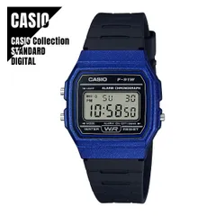 【即納】 国内正規品 CASIO Collection カシオ スタンダード デジタル F-91WM-2AJH 腕時計 ブルーベゼル メンズ レディース メール便送料無料