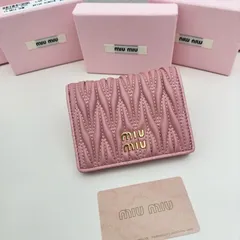 2024年最新】miumiu 財布 マテラッセの人気アイテム - メルカリ