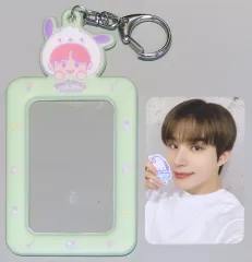 【中古】雑貨 ジョンウ×ポチャッコ フォトカードホルダーキーリング(フォトカード付き) 「NCT×サンリオキャラクターズ」 SMTOWN＆STOREグッズ