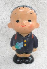 北海道銀行 貯金箱 北海太郎 125mm