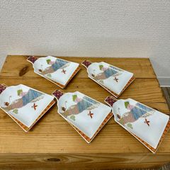 【新品】美濃焼　庫山窯　羽子板皿　銘々皿　2枚 2026年最新】庫山窯 羽子板皿の人気アイテム - メルカリ