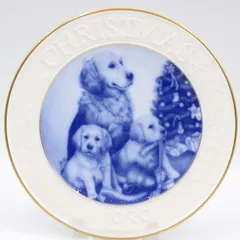 大倉陶園　クリスマスプレート1996年 大倉陶園1996年クリスマスプレート「ペンギン」 | いっぴん