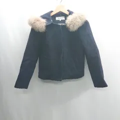 ◇ ⊇ MISCH MASCH ミッシュマッシュ 長袖 ジャケット サイズ38 ネイビー レディース E  【1409240025306】