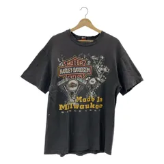 VINTAGE / ヴィンテージ古着 | 1990s ヴィンテージ HARLEY DAVIDSON ハーレー ダヴィッドソン 両面プリント Tシャツ | L | ブラック | メンズ